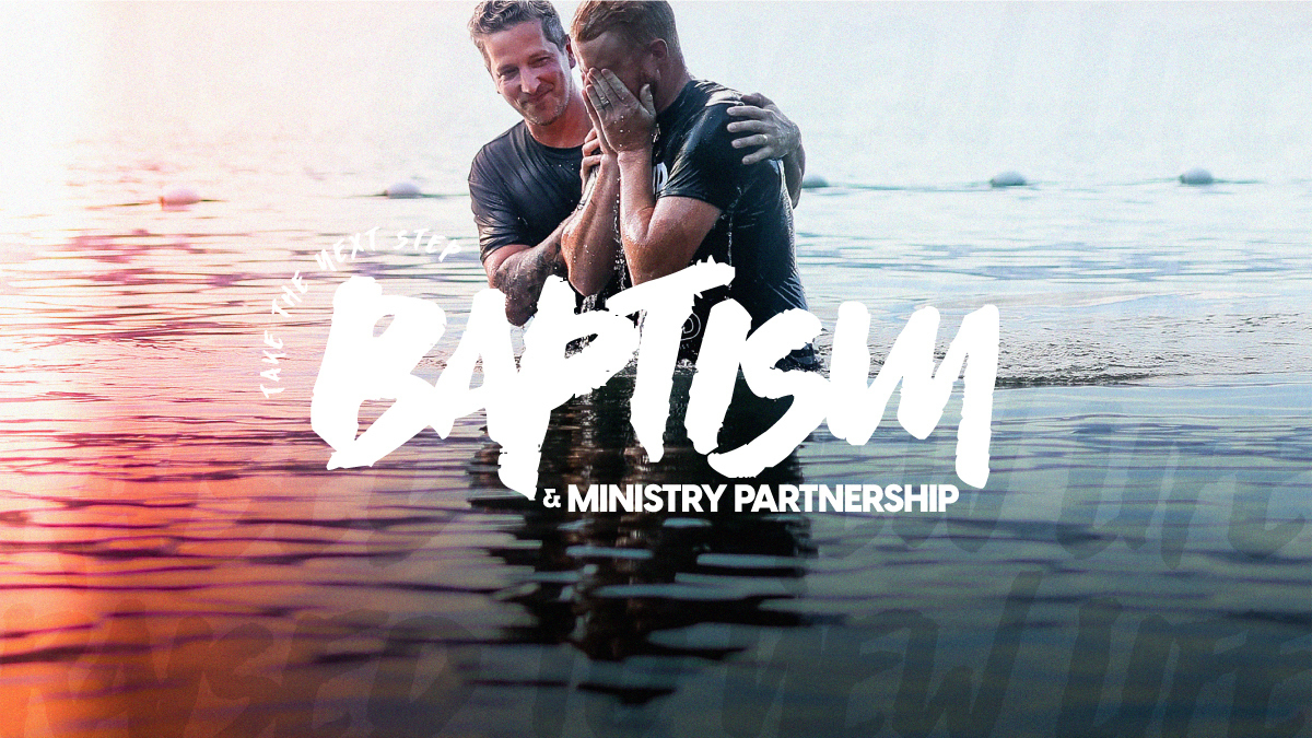 Baptism  Ministry Partnership Class